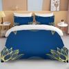 Botanical Flower Double Bed Duvet Cover Bed European Bedding Sets Home Textiles Luxury Pillow Cases Bedroom Bedding Sets