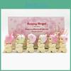 Sakura Sitting Series Cherry Blossom Collectible Toy Cake Car Decorations