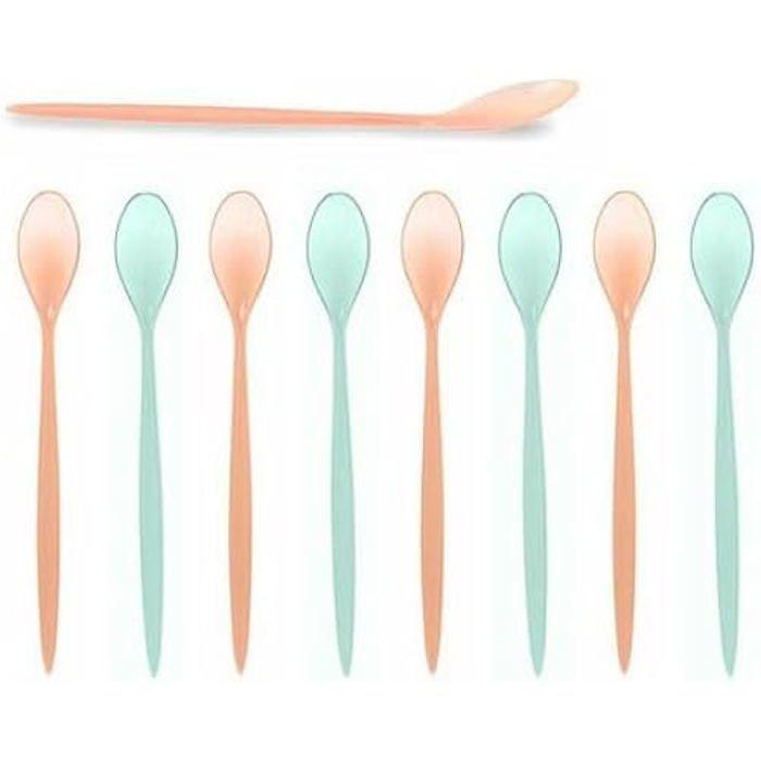 Cuillères - BigBuy Home - Multicolores - 8 Pièces - Compatibles Lave-vaisselle - Plastique
