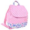 COLORFUL CANDY STYLE Backpack for Baby Perfect for First Cute Polka Dots with White Includes Pocket Tissue Pouch Girls, & Kids, Baby's Birthday, (Pink