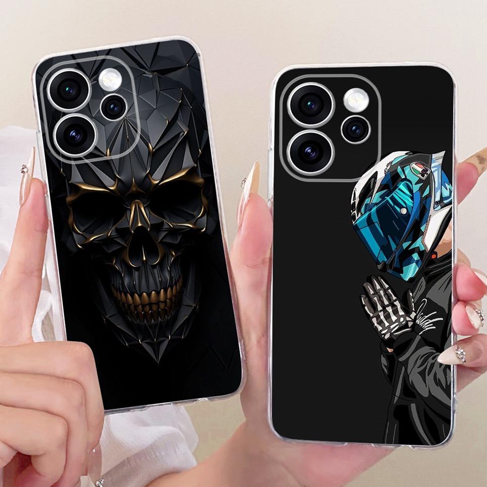 For Oppo Reno15 F Phone Case On Reno 15 15F Casing Cool Dragon Lion Tiger Cartoon Printed Back Cover Clear Soft Silicone Capa
