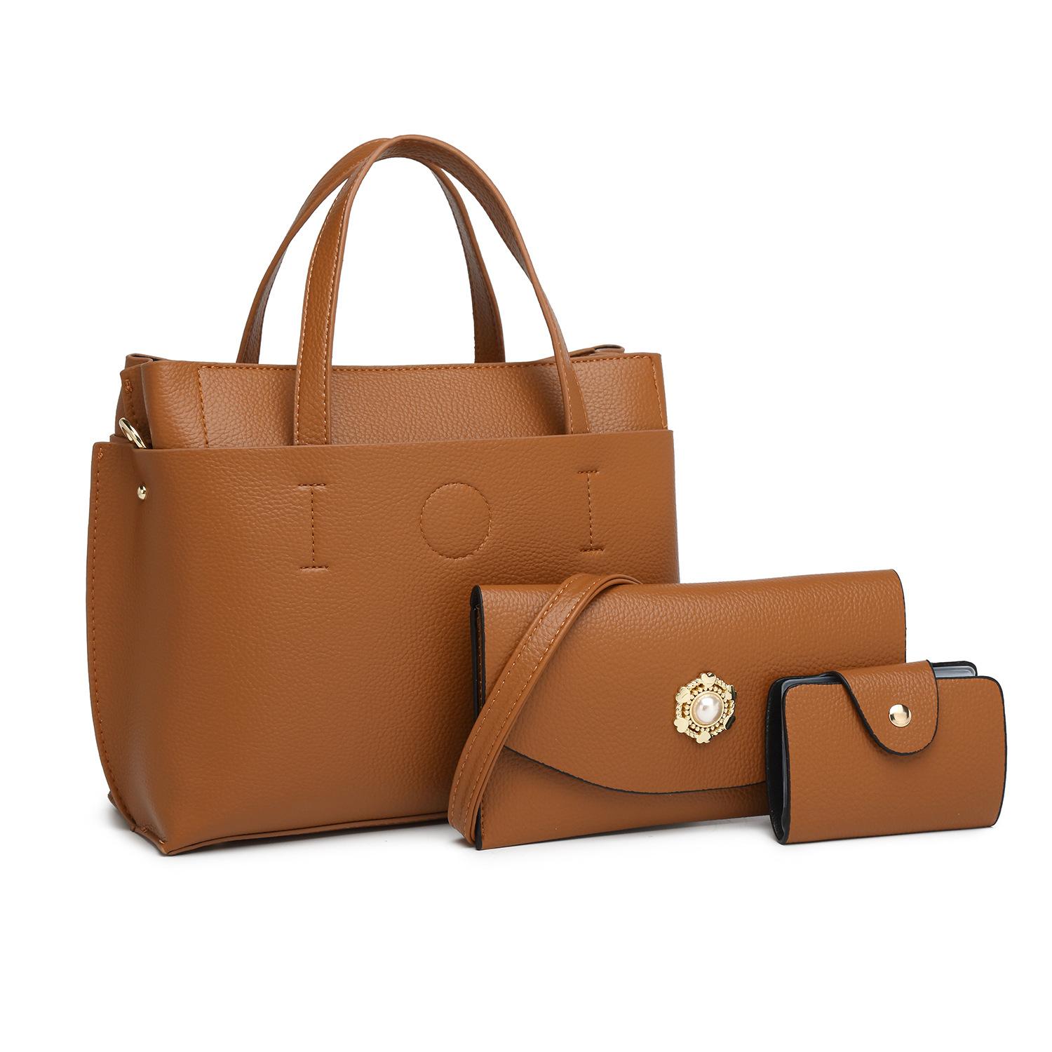 

Fashion Trend Light Luxury Women S Handheld Shoulder Tote Bag Advanced Creative светло-коричневого