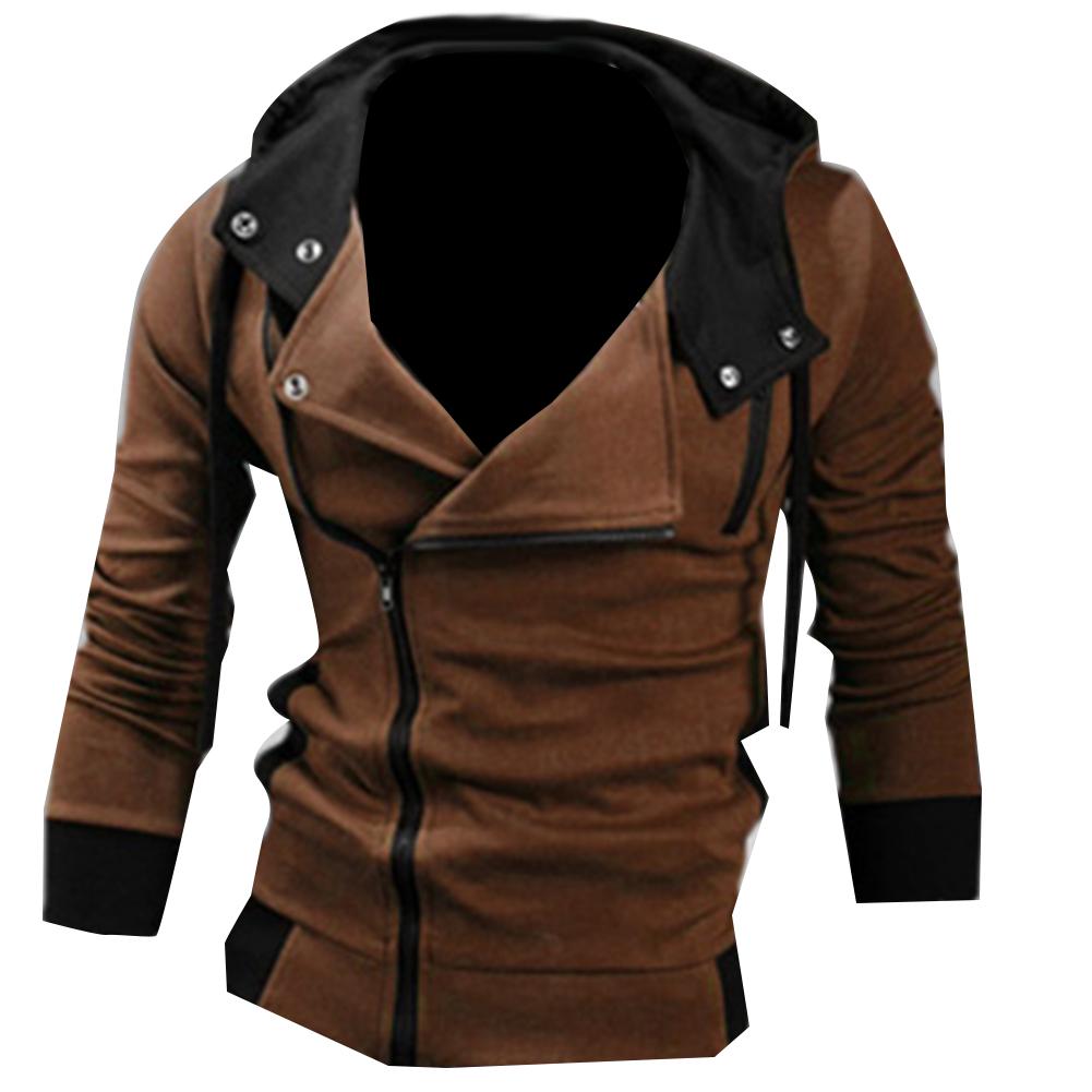 leather sleeve moletom com capuz