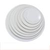 Chuwanya Round White Ceramic Dinner & Dessert Plates