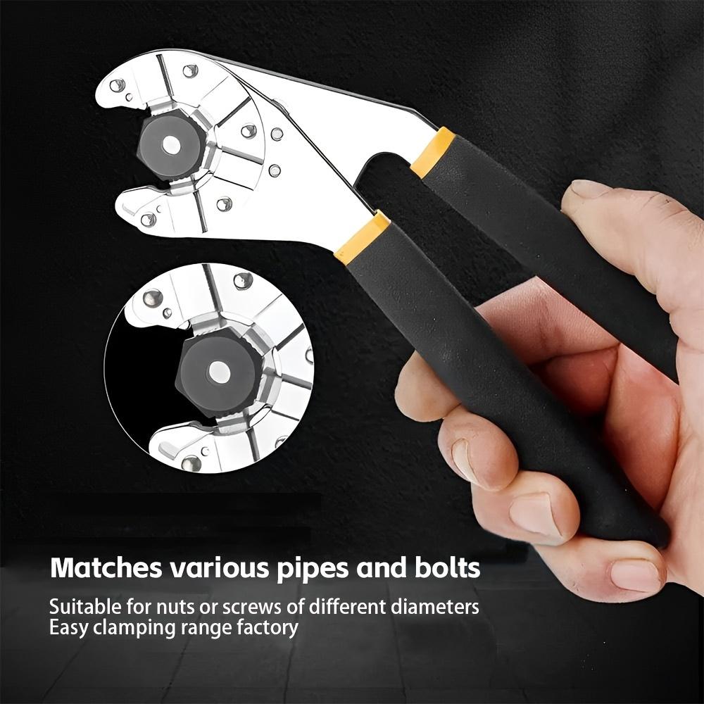 1PC  Opening Magic Manual Movable Wrench Can Hold Outer Hexagon Hardware Tools