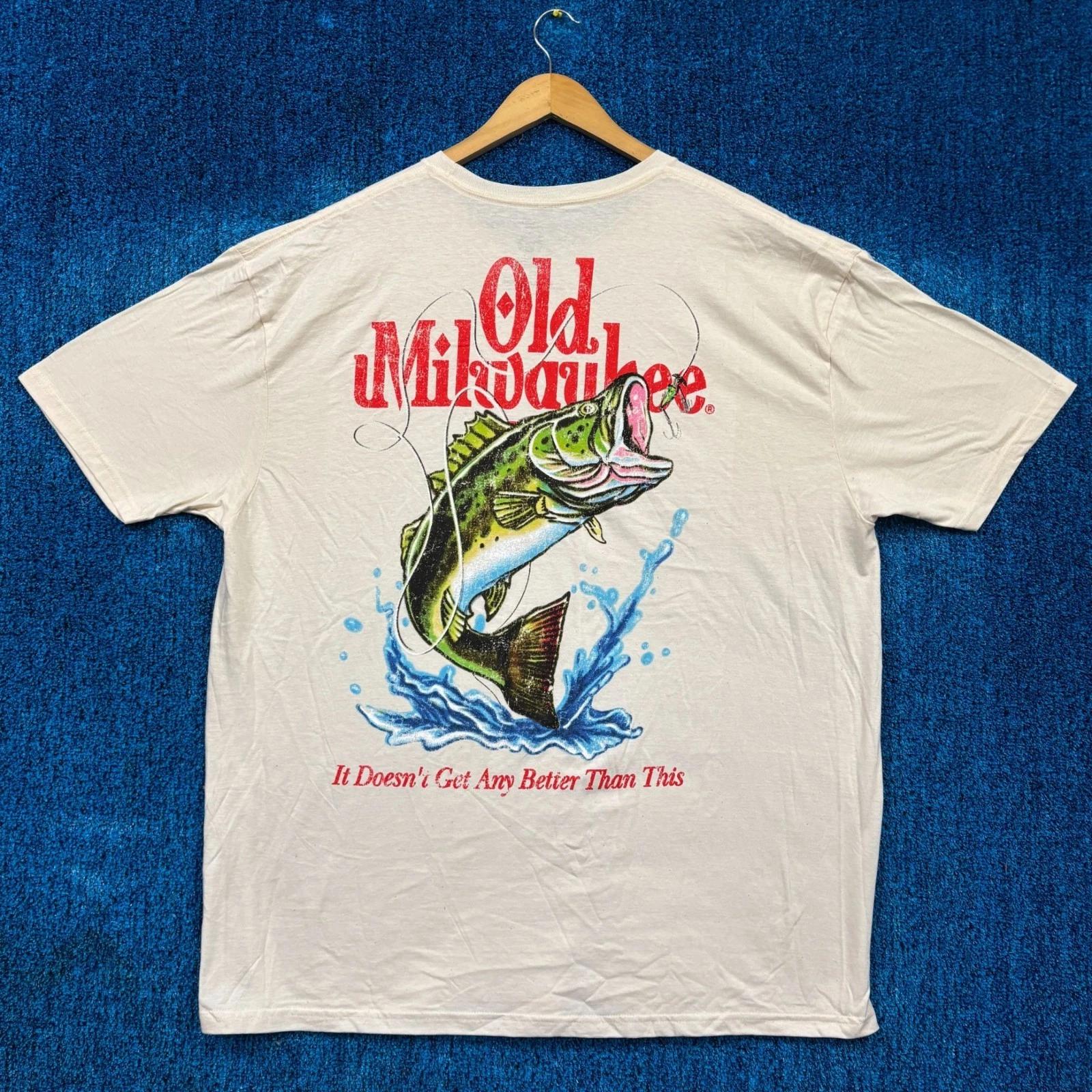 Old Milwaukee Лучше не бывает Пивная Футболка 2XL L