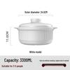 PuPan Ceramic Cooking Pot - Heat-Resistant Soup Casserole