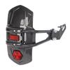 Motorcycle Rear Wheel Mudguard Carbon Fibre Style Splash Guard Universal Motorbike Refitting