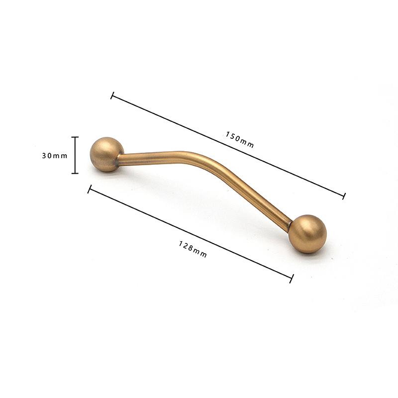 Modern Zinc Alloy Wardrobe Door Handle Single Hole Nordic Minimalist Cabinet Knob Drawer Handle Furniture Hardware