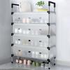 Shoe Rack Multifunctional Heavy Duty Shoe Organizer for Hallway Garage Books Large Shoe Box Storage Container Shoe Storage Bin