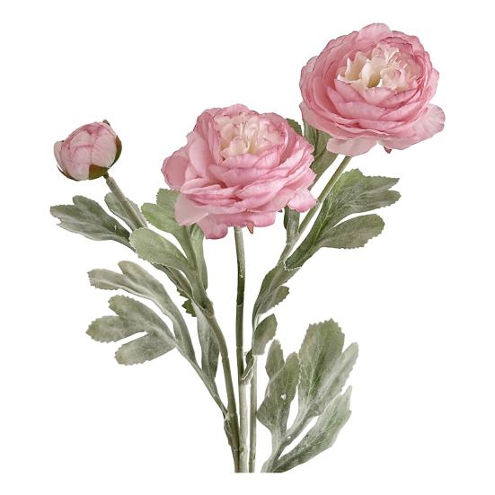 Faux Ranunculus Asiaticus Reusable Artificial Flower Fake Ranunculus Flower for Living Room Dining Table Centerpiece Farmhouse Decor