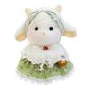 Plush Sheep Keychain With Soft Polyester Fill For Gift And Backpack Decor
