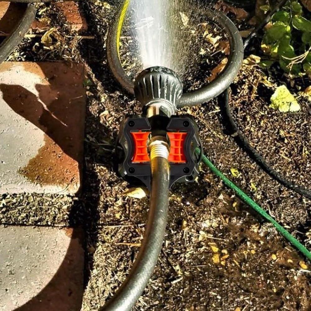2Pcs Anti-Kink Garden Hose Guide Stake Ground Spike Lawn Hose Holder  Outdoor Garden