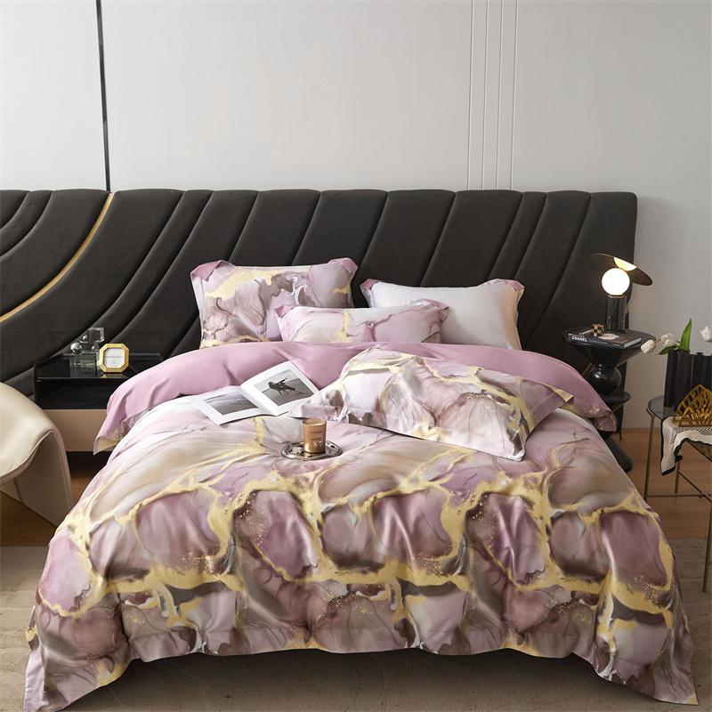 Svetanya Egyptian Cotton Bedding Set Queen King Size Bed Linens Sheet Duvet Cover Underwear Flat Sheet&Queen
