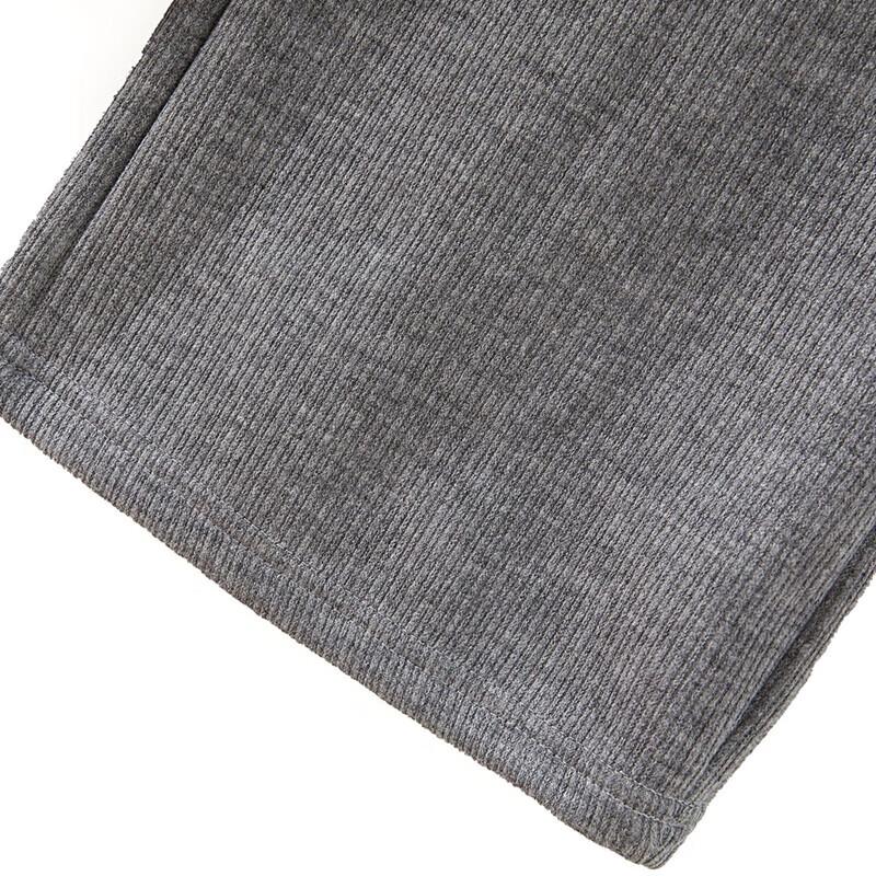 Women's Fleece-Lined Wide-Leg Pants with Drawstring Elastic Waist