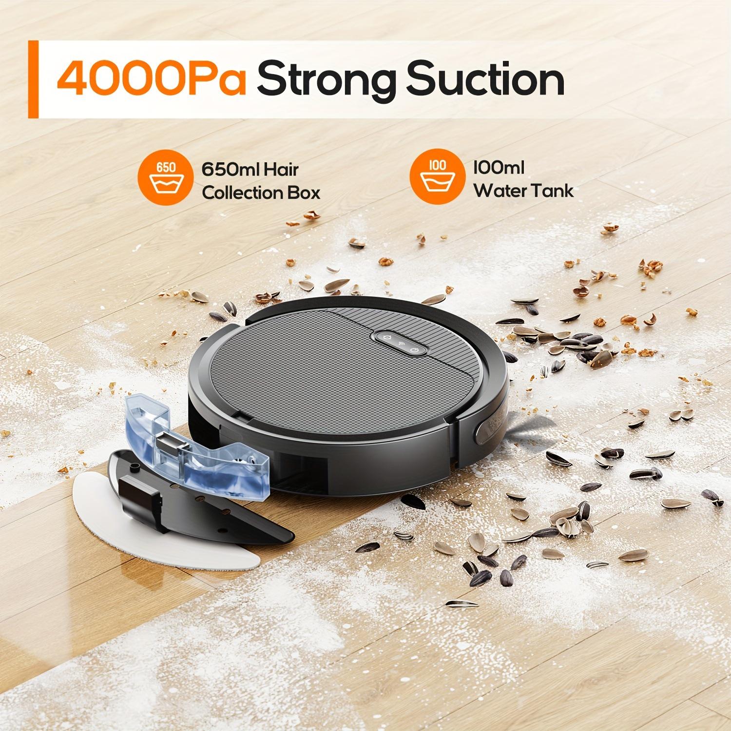 C 26782 3-in-1 Robotic Cleaner: Sweeping Robot for European and American Markets 12.2 x 12.2 x 2.99 inch чёрный