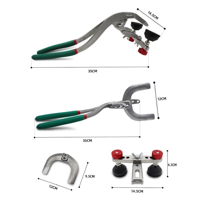 Auto-Beulenreparaturwerkzeug, Auto-Türblech-Kanten-Zange, Karosserie-Reparaturwerkzeug Türabdeckung-Kantenblech-Zange
