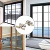 Practical Druable Brand New Door Track Door Guide Stainless Steel Fold Hanging Doors Glass Door Hanging Rail Mute