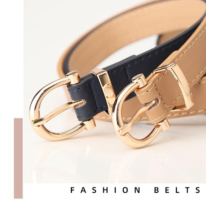 Leather Female Belt Strap Black Brown Green Women Belts Ladies Dress Belt Girls