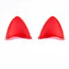 2pcs Cute Motorcycle Helmet Cat Ears Stickers Universal Electric Car Helmet Decoration Styling Sticker Helmet Accessories Decals