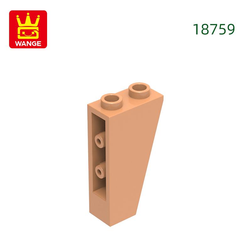 Non-Toxic 58Pcs/Lot 2449 Slope Inverted 75 2X1X3 Block Moc Color Accessories Compatible With Brick Diy Children'S Toy Assembly Parts