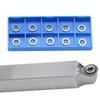652F Ci5 8.9mm Round Inserts Cutters For DIY Lathe Woodworking Finisher Hollower Tools Replacement Set