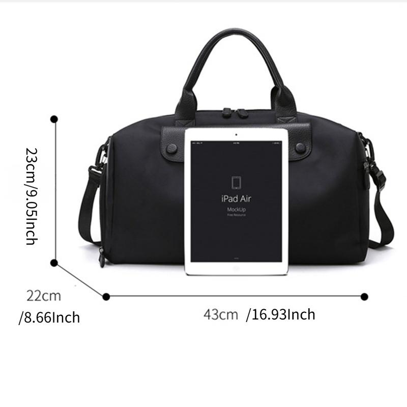 Fitness Bag Large Capacity Lightweight Yoga Storage Bag Swimming Bag Wet And Dry Separation Business Travel Luggage Bag Handbag