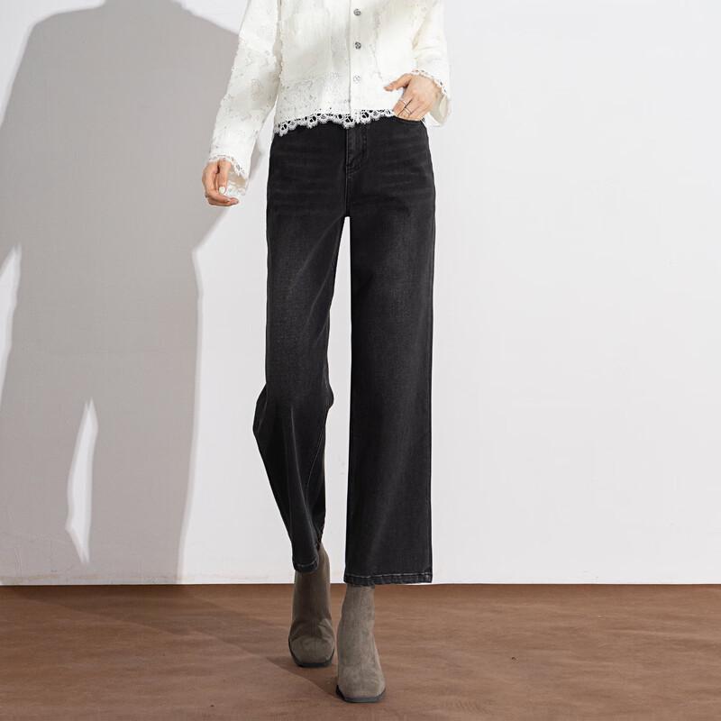 

Demana Women s Fall 2025 Ethnic Embroidered Straight-Leg Jeans XL