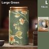 1Pcs Durable 10/19cm Empty Tea Can Green Black Tea Packaging Tea Sealed Jar Household Small Tinplate Storage Can