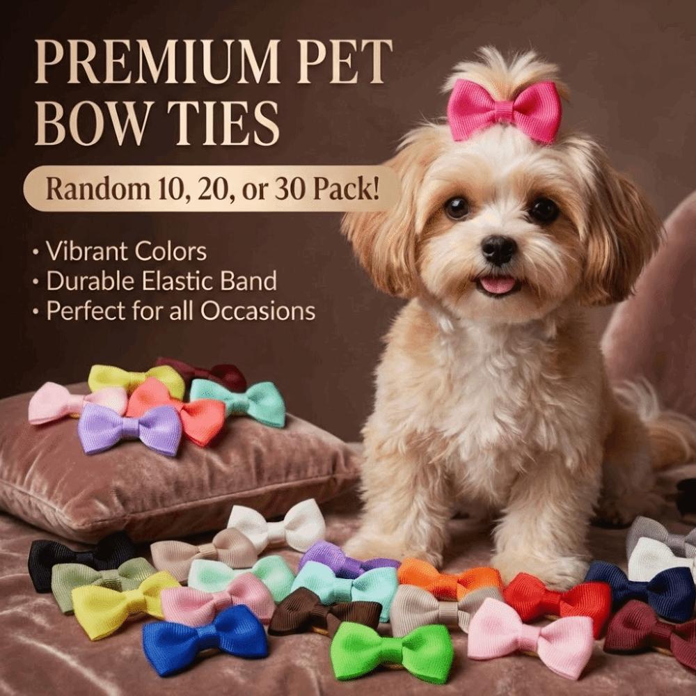 10/20/30pcs Pet Dog Grooming Hair Bows Hairpin Small Puppy Hair Bows Solid Color Pet Hair Accessories Pet Hair Ties Daily Use