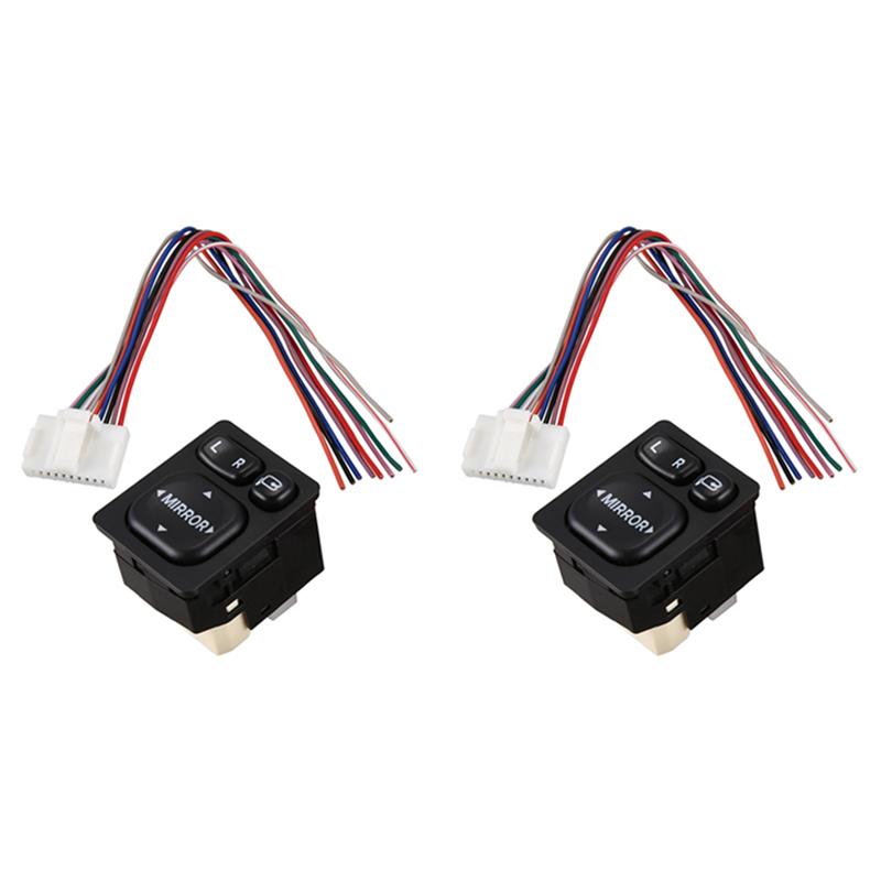 5X New Door Mirror Folding Switch Fit For Toyota Camry Vios Rav4 Scion Lexus 84872-52040
