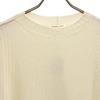 Unused HELMUT LANG Long Sleeve Sweater M White Rib Knit Women Used