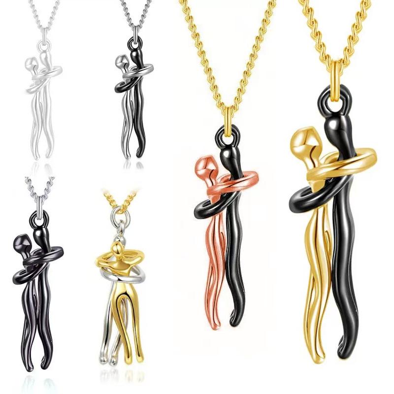 

Романтичные серьги-объятия для пар - подвеска Love для мужчин и женщин