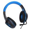 Gaming Headset 40mm Wired Stereo Headphone with Cool LED Light Microphone for PC Laptop