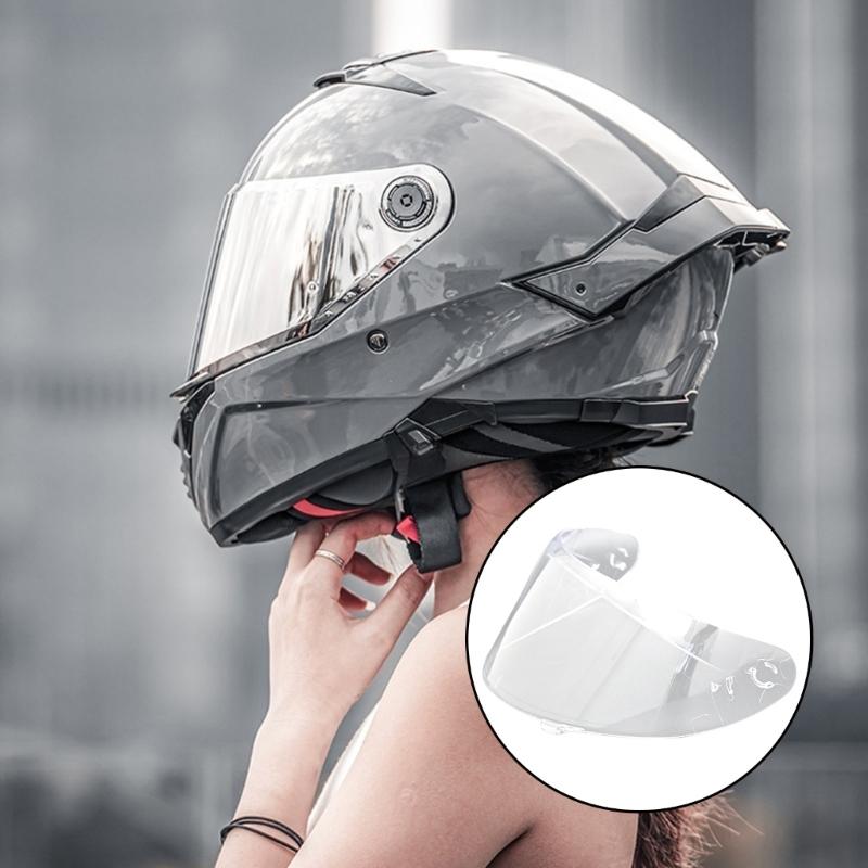 PC Motorbike Helmet Visors Lens UV Protection Wind Noise Reduction Shield for All Weather Conditions Reduces Wind Noise