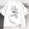 Fih Shoes Misspelled Fish Meme T Shirt Unisex Women Funny Humor Tshirt Y2k Unisexs Designer Clothes Casual Short Sleeve Male Tops