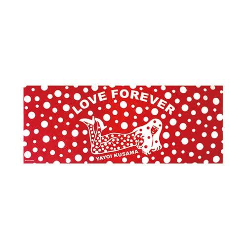 

Выставка Яёи Кусамы Eternal Limited LOVEFOREVER Dot Pattern Tenugui Red and White Моя душа