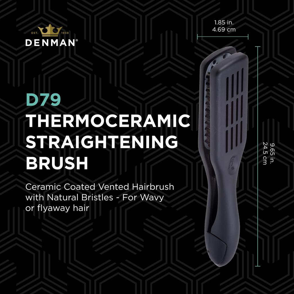 Tricho Industries Denman Straight Hair Brush D79 (1 brush)