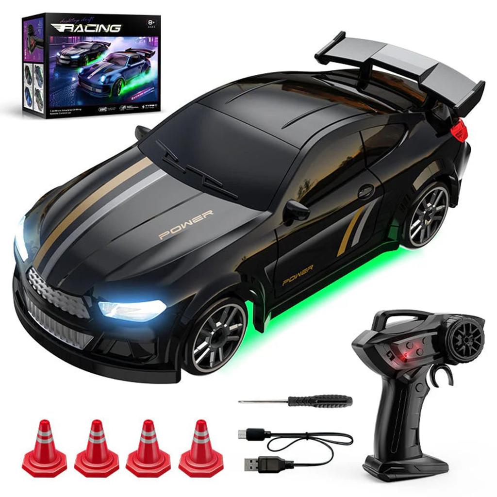 1:64 Small Drift Car 4 Full Proportional Desktop Remote Control Drift Racing Racing Toy