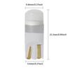 4Pcs Universal Car Dome Light High Brightness 3030 1SMD T10 LED Bulb Replacement Easy To Install LED Bulbs