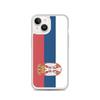 Phone Case – Flag of Serbia – Compatible iPhone 14 – Soft Case – Resistant and Shockproof - Silicone - Pixelforma