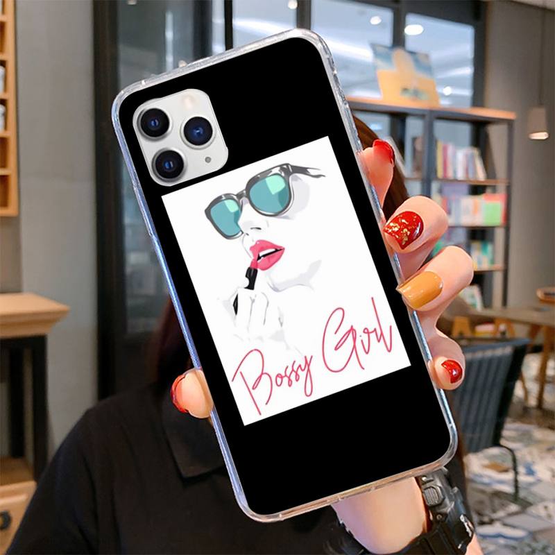 

Модный женский чехол с наклейкой в ​​виде короны для телефона iPhone 11 12 13 Mini Pro Max 8 7 6 6S Plus X 5 SE 2020 XR XS чехол iphone 13