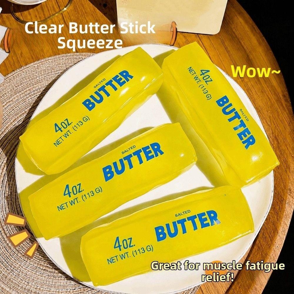 Plasticity Sensory Stress Stick Non Rebound Fidget Toy Butter Stick Squishy Toy Home Decoration