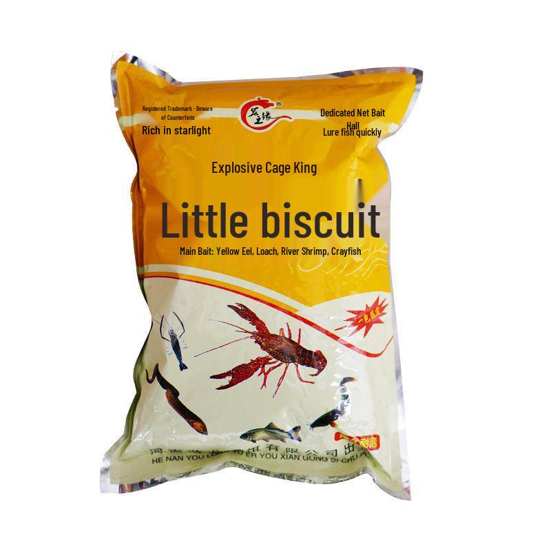 Explosive Yellow Eel & Loach Lure: Special Shrimp & Fish Bait Cage