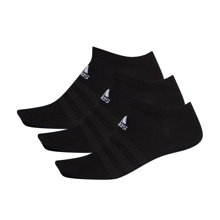 adidas Ankle Socks Unisex 3 Pack Black DZ9402