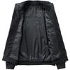 Autumn and Winter New High-end Coat Men Handsome Casual Collar Jacket Men's Shirt Baseball Uniform.