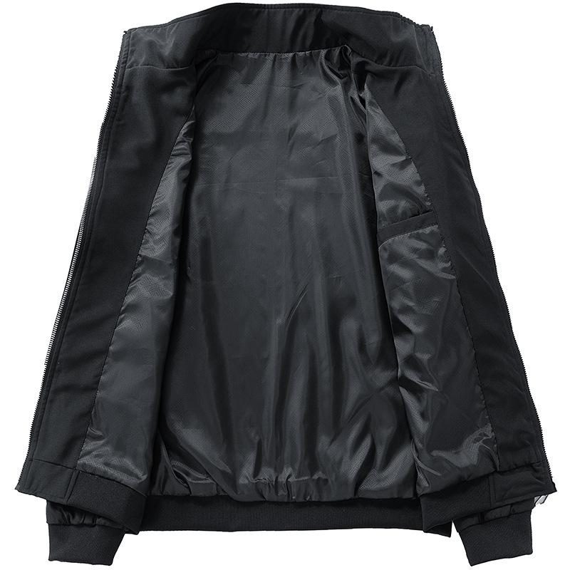 Autumn and Winter New High-end Coat Men Handsome Casual Collar Jacket Men's Shirt Baseball Uniform.