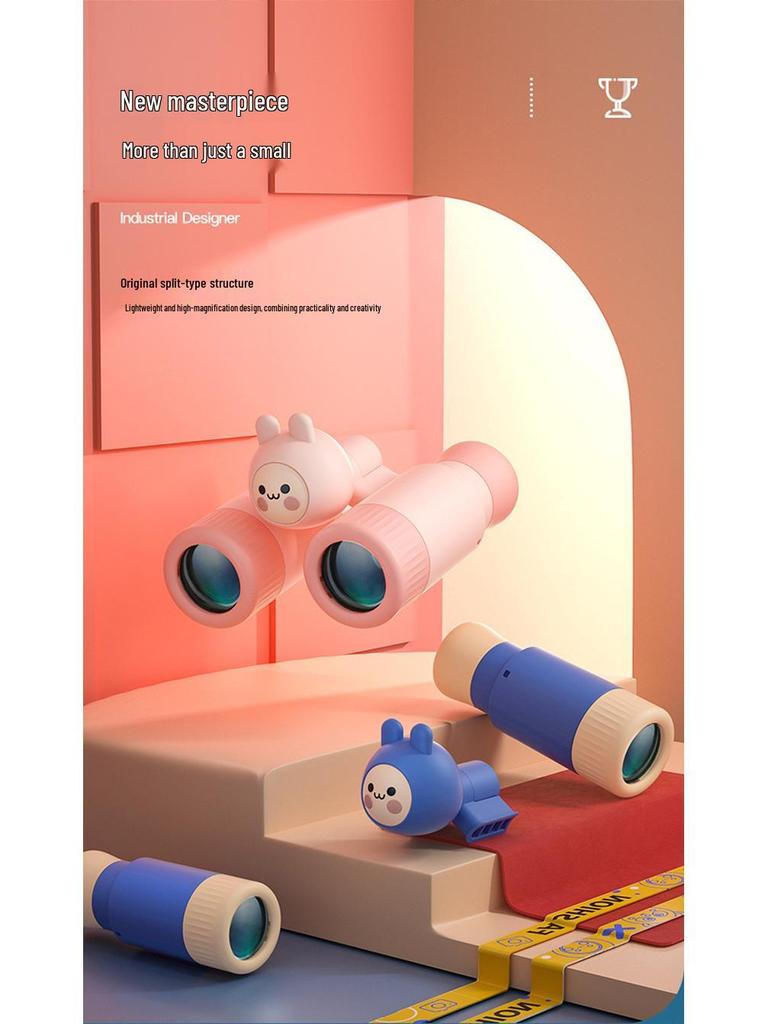HD Focus Detachable Kids' Binoculars - Single/Double Barrel