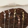 Yaoquan Gold-Plated Non-Fading Versatile Sesame Bracelet with Adjustable Clavicle Chain