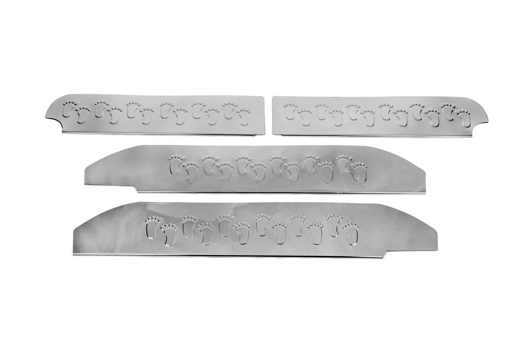 Interior Treadplates V2 (carmos) 4 Pcs, Carmos - Turkish Steel for Mercedes Vito W639 2004-2014